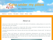 Tablet Screenshot of cakeundermypillow.com